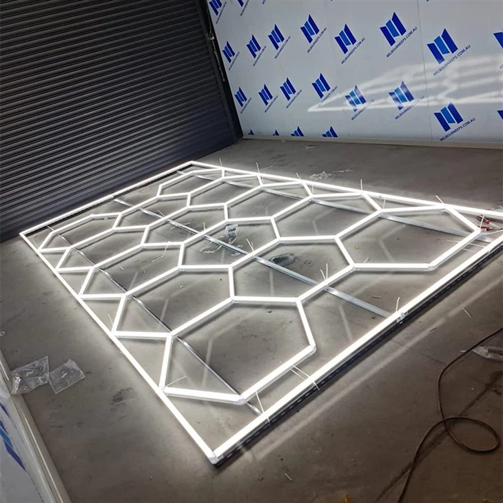 Honeycomb Led Lights Garage