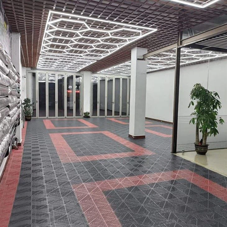 Honeycomb Led Lights Garage