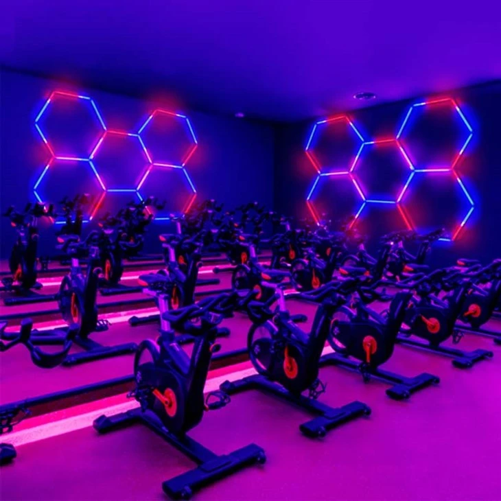 Hexagon Gym Lights