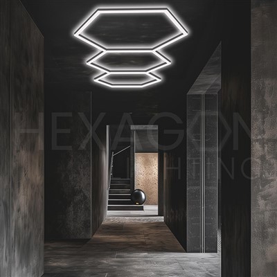 Luces de panal de garaje1