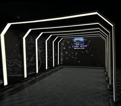 Túnel de luz LED